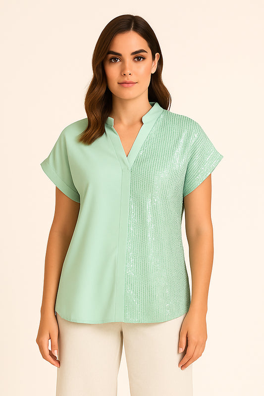 Dandych Top 9 - Light Aqua