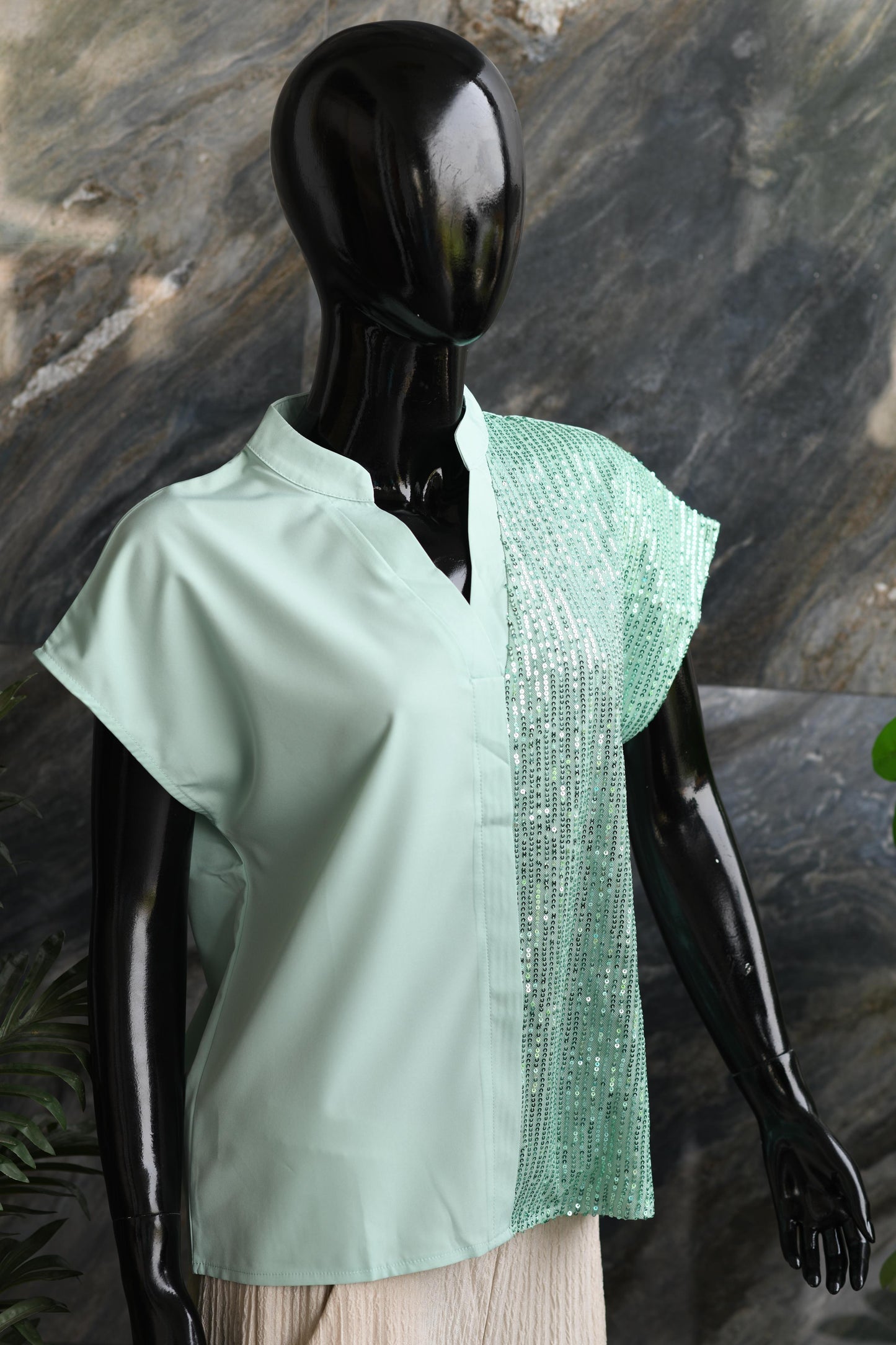 Dandych Top 9 - Light Aqua