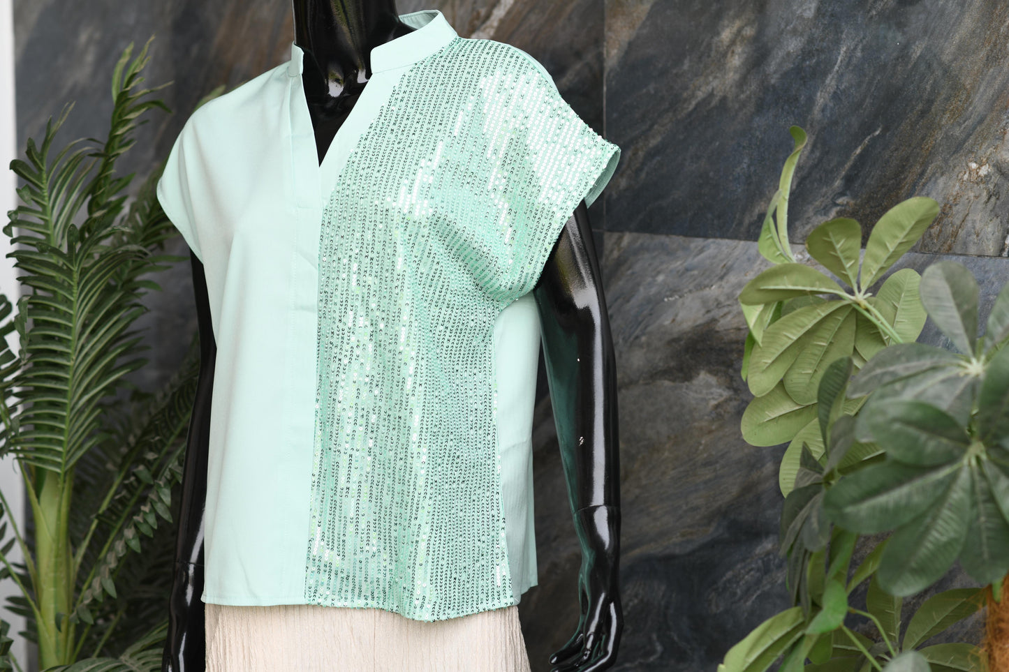 Dandych Top 9 - Light Aqua