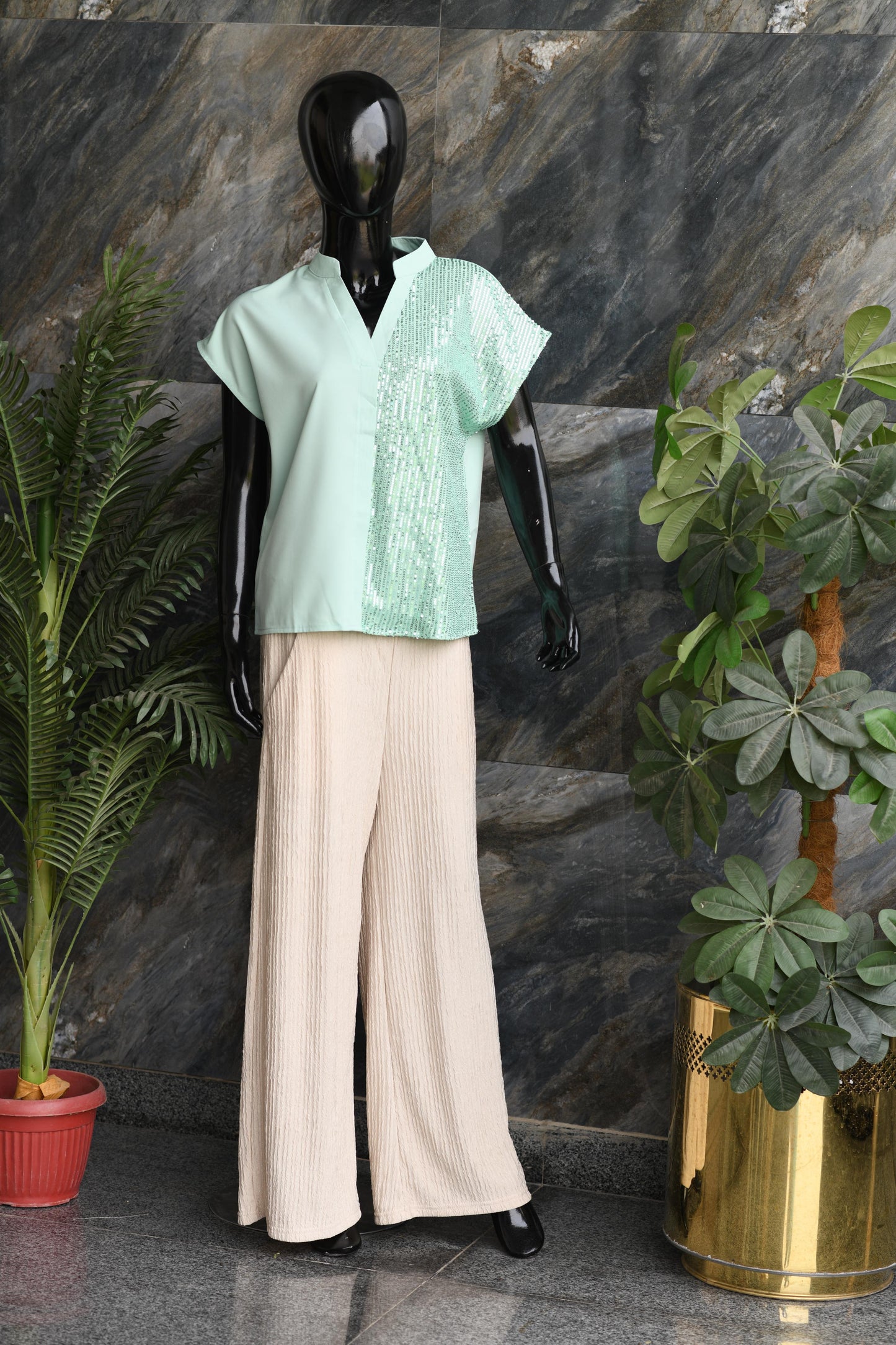 Dandych Top 9 - Light Aqua