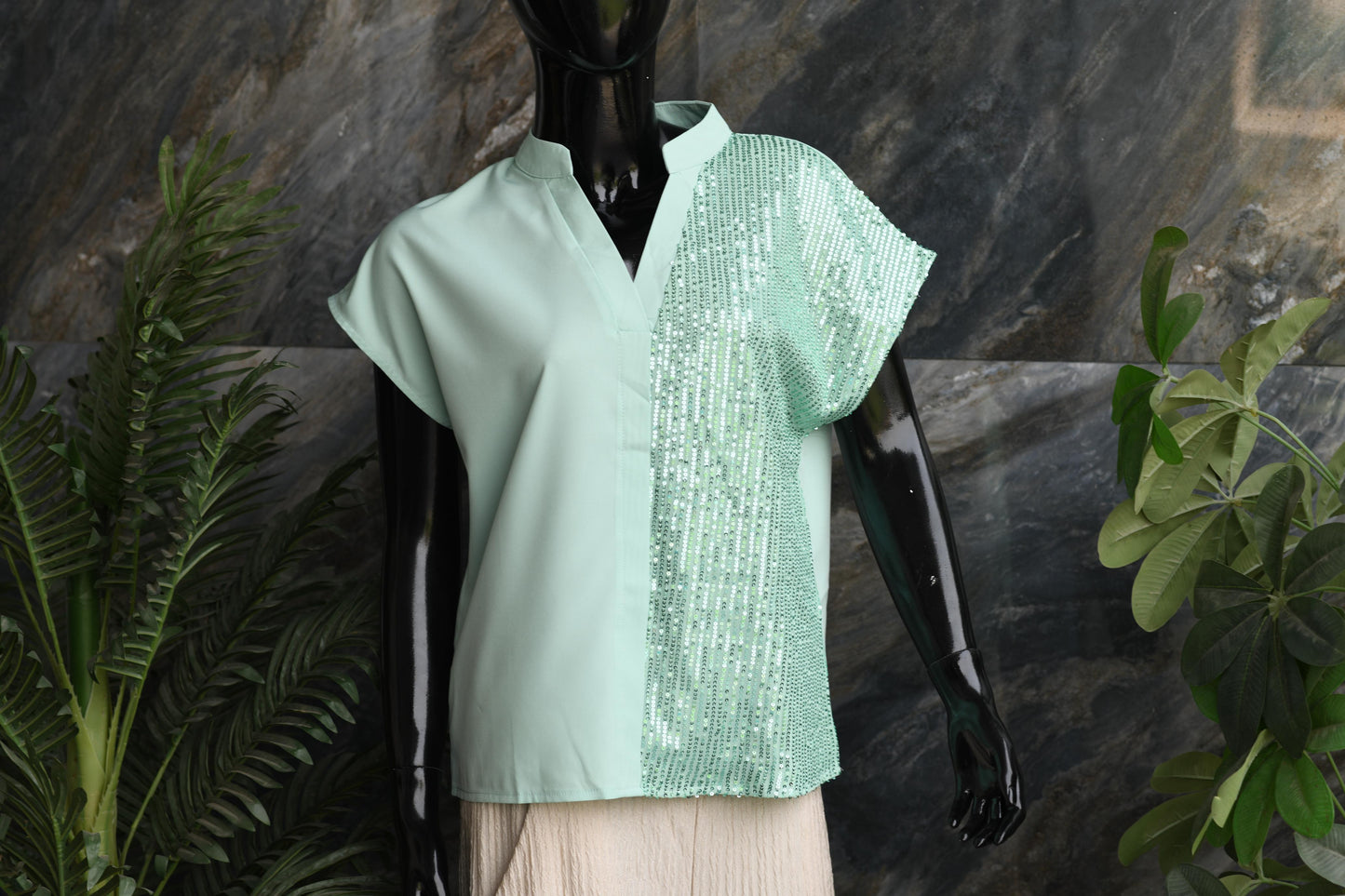 Dandych Top 9 - Light Aqua