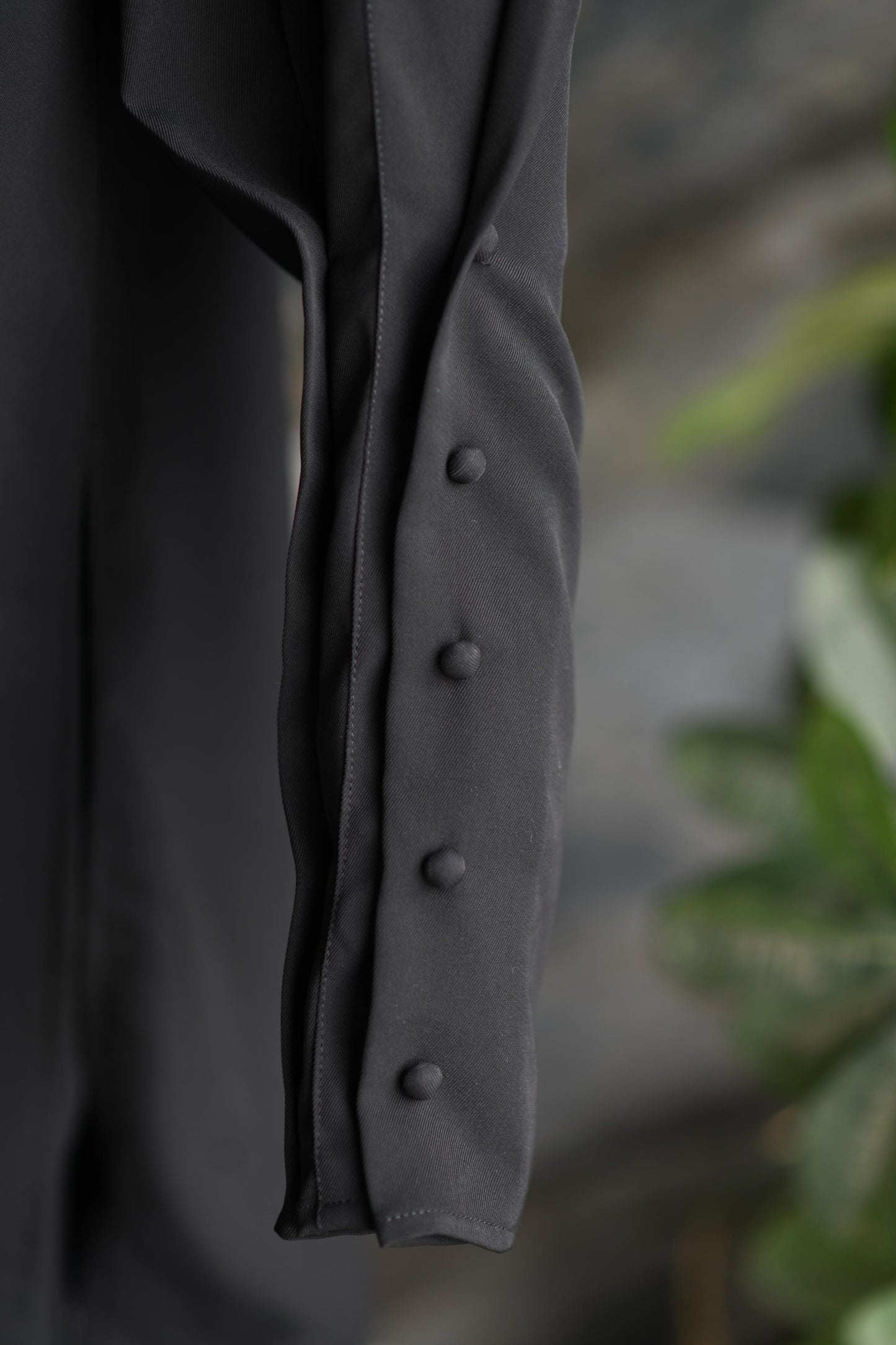Black Suit Enhanced with Stitching - Co-ord Set