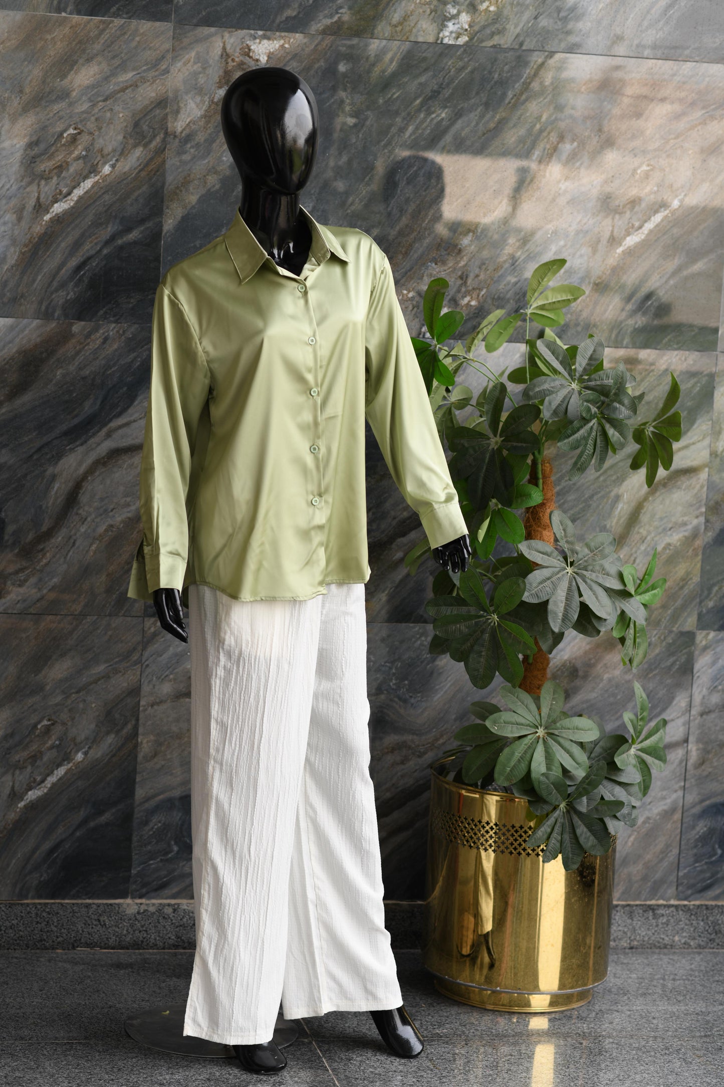 Co-ord Set 20 - Olive Green