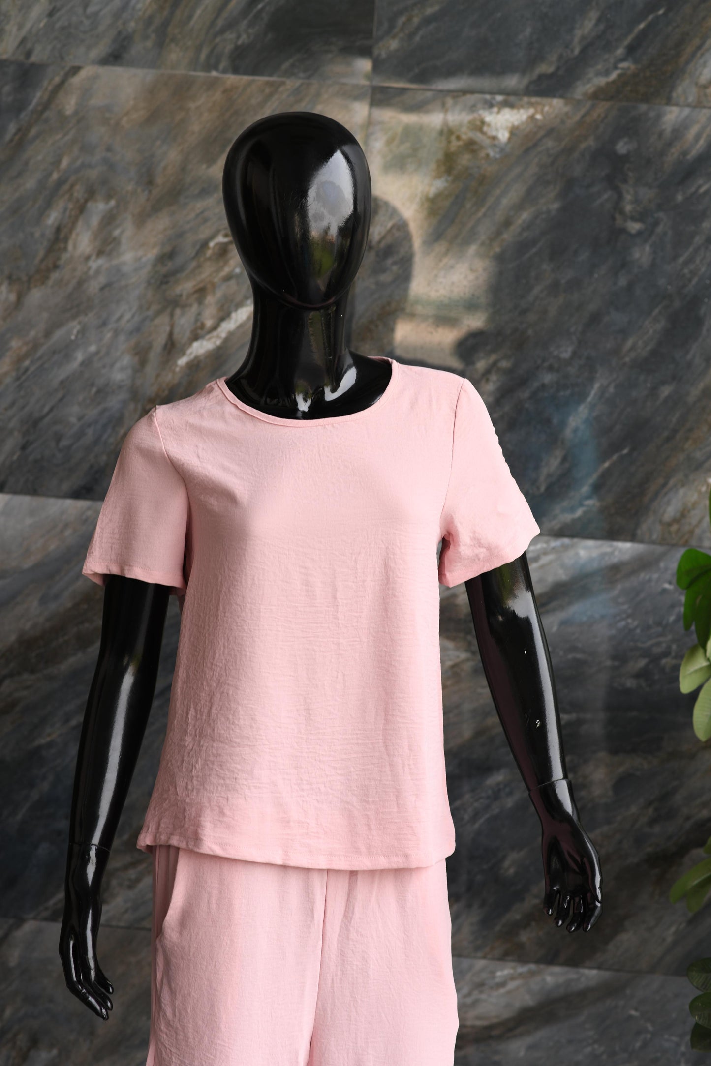 Co-ord Set 23 - Light Pink