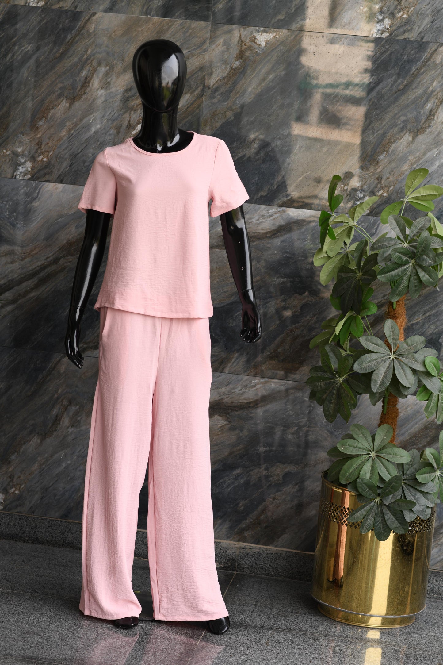Co-ord Set 23 - Light Pink
