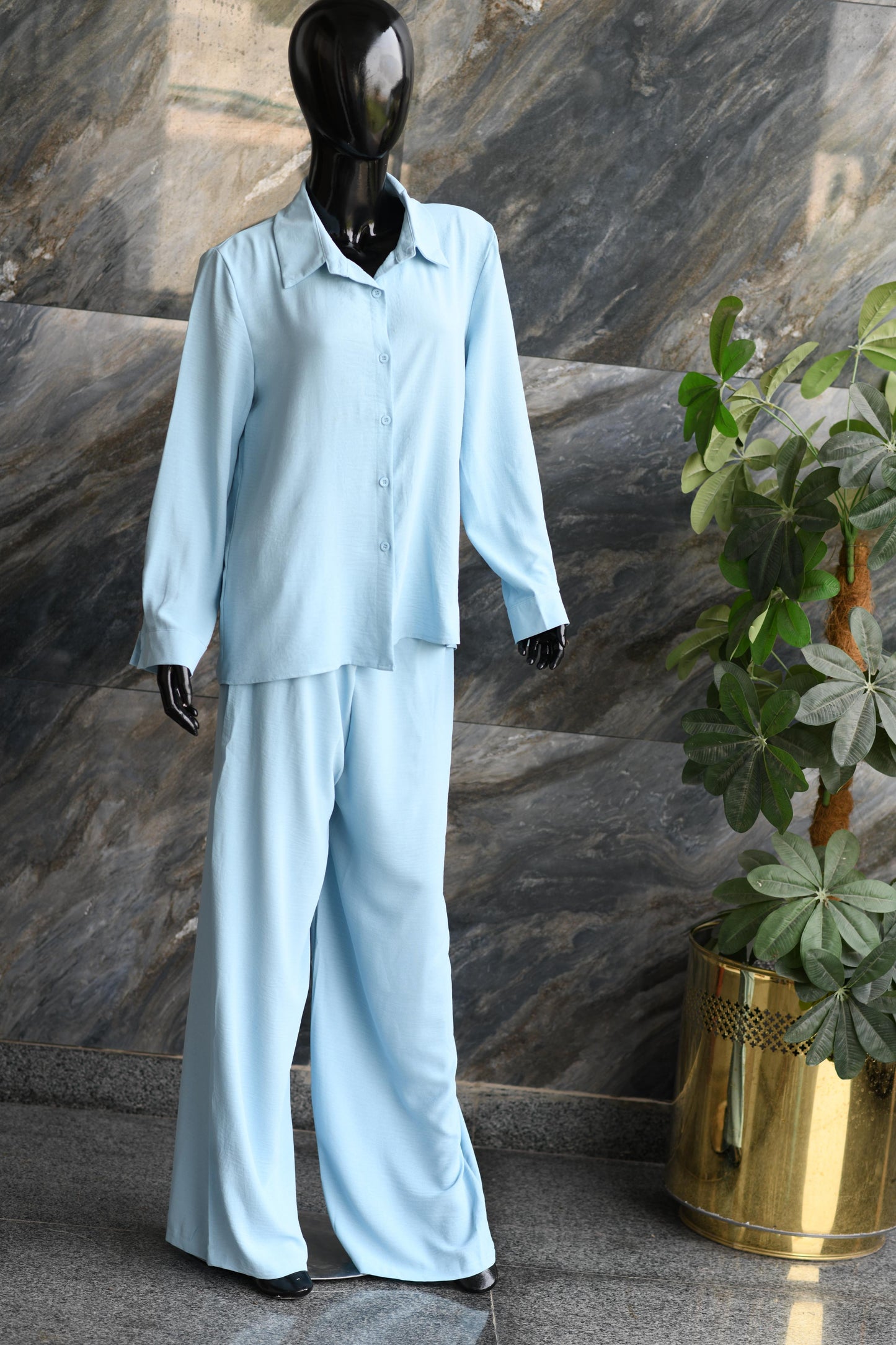 Co-ord Set 24 - Light Blue