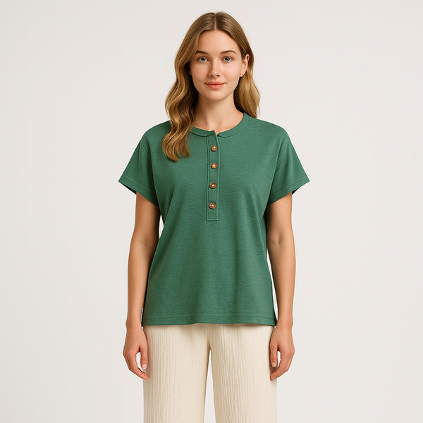 T-Shirt 8 - Heathered Green