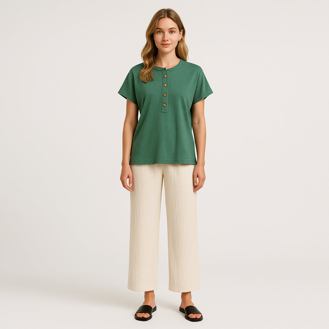 T-Shirt 8 - Heathered Green