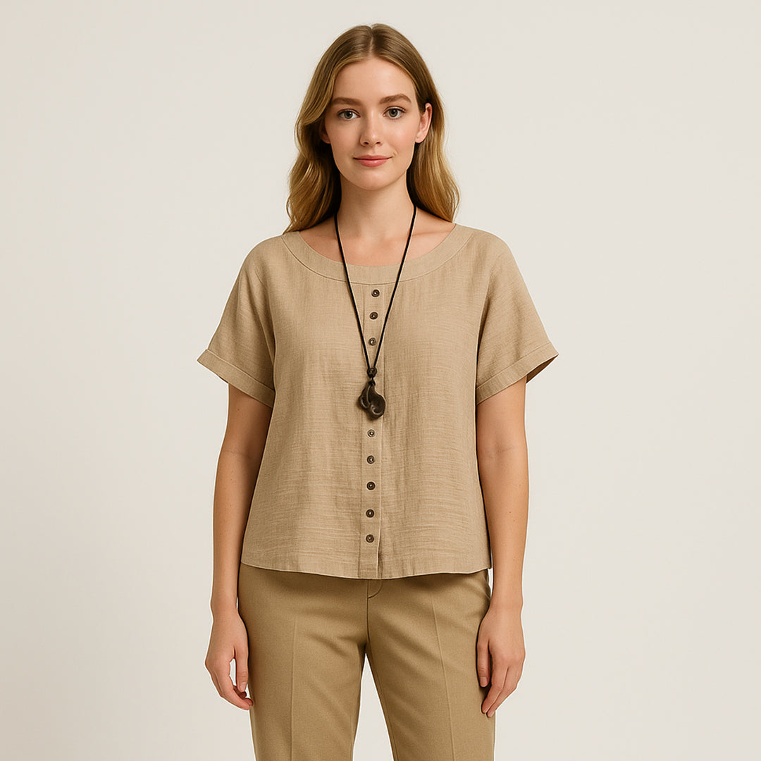 VintageStyle ButtonUp Timeless Comfort  Classic Charm