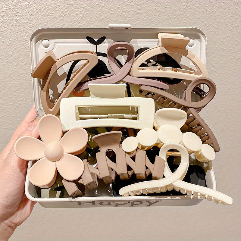 Elegant Acrylic Hair Claw Clips Style  Hold