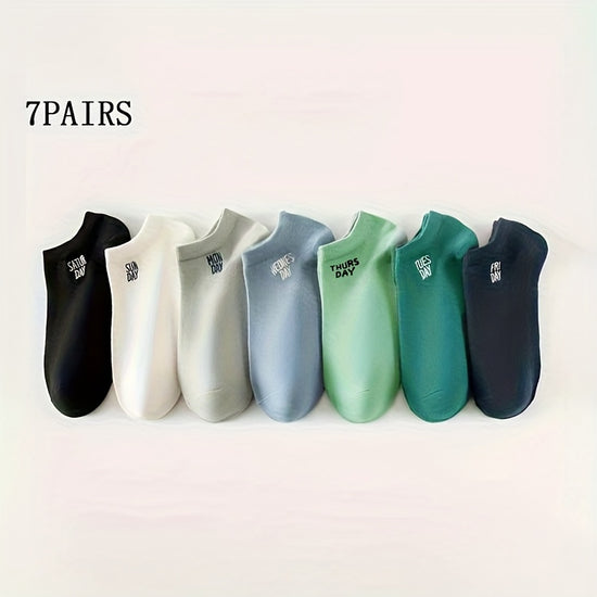 NEKTOM Mens NoShow Socks Breathable Fresh Comfort